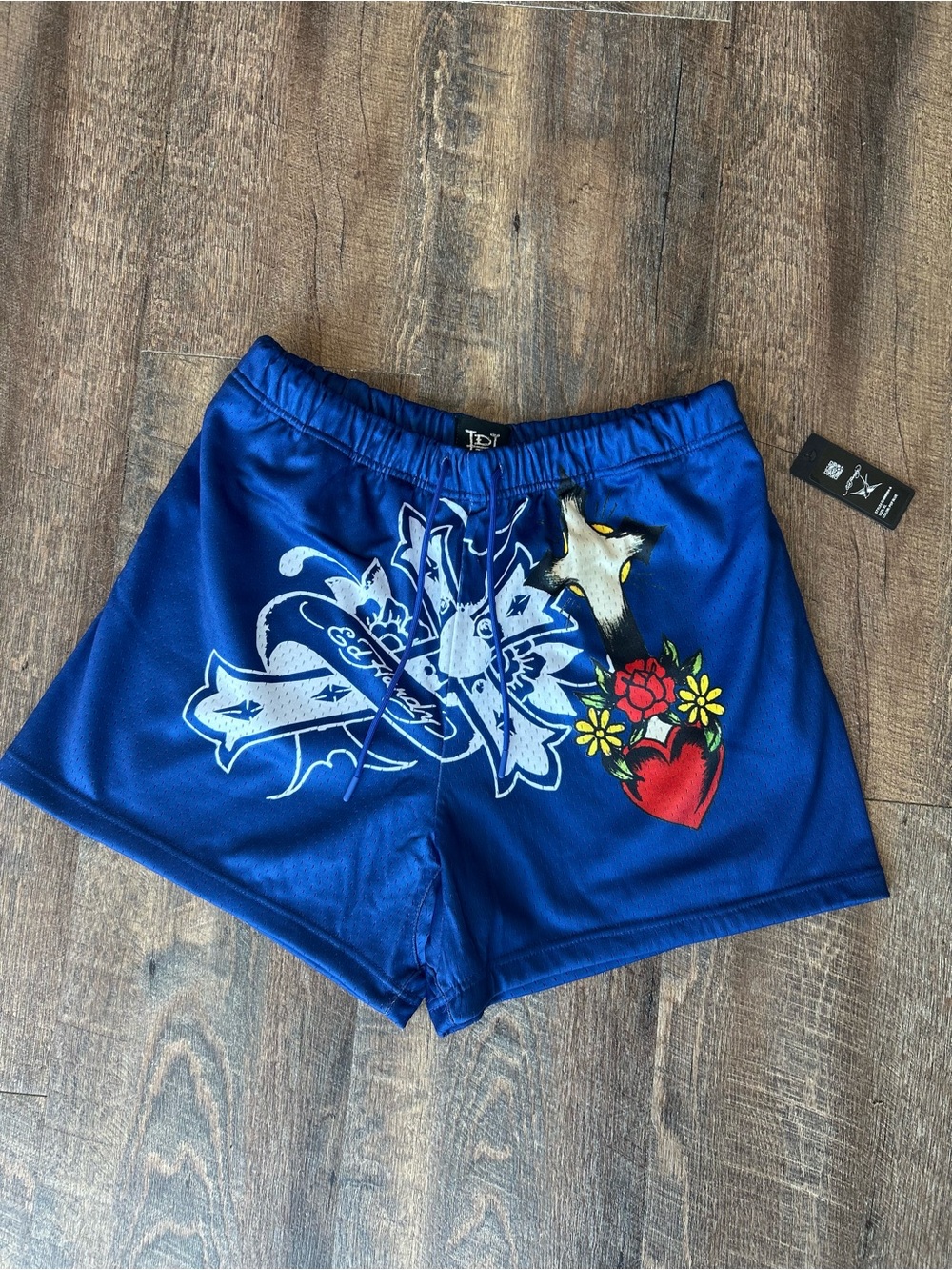 ED HARDY CROSS SNAKE MESH
SHORTs